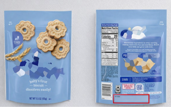 Thu hồi khẩn cấp 21 lô bánh ăn dặm Gerber của Nestlé