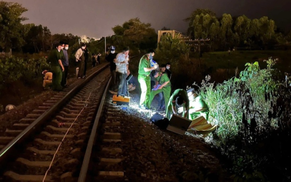 Người đàn ông bị tàu hỏa tông tử vong lúc rạng sáng