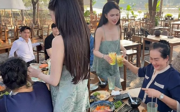 Quốc Trường đã công khai bày tỏ với Ngọc Trinh