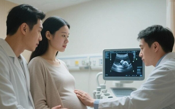 Siêu âm thấy con nhoẻn miệng cười, bố khen đáng yêu, bác sĩ: "Em bé không ổn, mẹ chuẩn bị tinh thần"