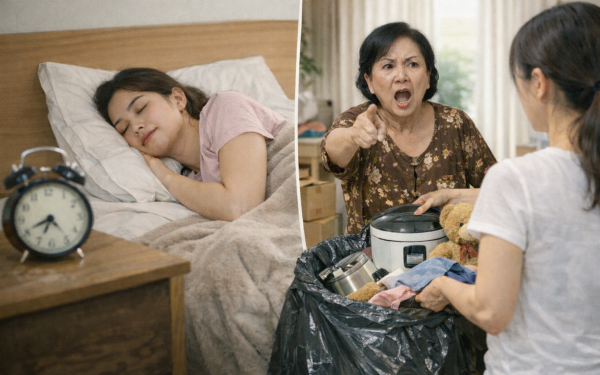 Con dâu ngủ tới trưa, lén “dọn sạch” cả nhà chồng nhưng mẹ chồng lại khen hết lời vì lý do không thể nghĩ ra được