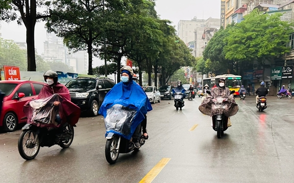 Miền Bắc có mưa dịp Tết, mùng 5 đón không khí lạnh