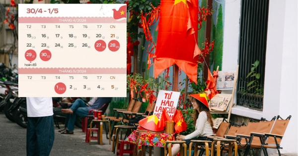 Lịch nghỉ chính thức dịp Giỗ Tổ Hùng Vương 2026, 30/4 - 1/5 và Quốc khánh: Số ngày nghỉ cụ thể ra sao?
