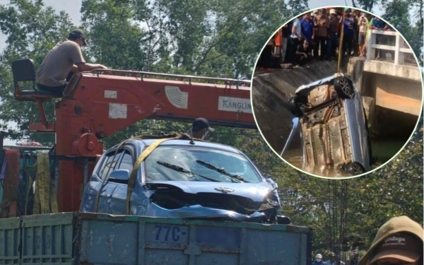 Thông tin bất ngờ vụ thi thể đôi nam nữ và ô tô chìm dưới kênh ở Gia Lai: Dữ liệu camera hé lộ diễn biến trước tai nạn