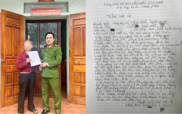 Đặt đơn thuốc 25 triệu đồng rồi đến Agribank chuyển khoản thanh toán: Cụ bà được công an yêu cầu phối hợp, làm rõ giao dịch