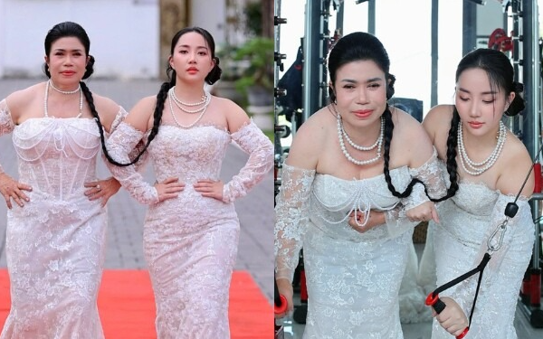 Từng mâu thuẫn đến mức ra ở riêng và không nói chuyện, nay vợ Lê Dương Bảo Lâm và mẹ chồng thân thiết như song sinh