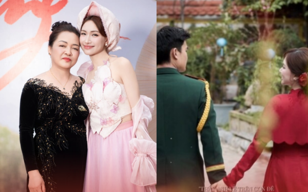 Mẹ Hòa Minzy nói 7 từ sau khi con gái công khai người đàn ông đặc biệt