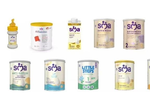 Hơn 60 trẻ sơ sinh tại Anh nhập viện nghi do uống sữa bột nhiễm độc