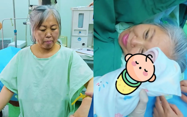 Một sản phụ sinh con ở tuổi 63 nhờ IVF, nhiều người tranh cãi