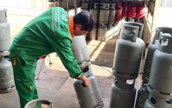 Một số thương hiệu gas tăng giá bán