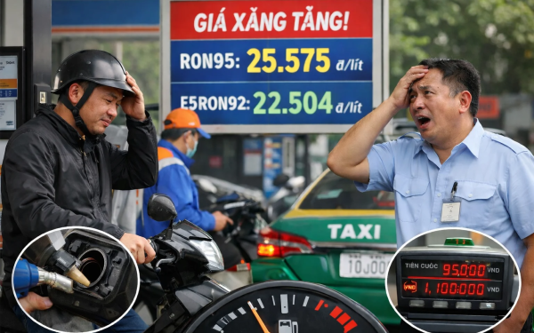 Giá xăng hôm nay 13/3 lại tăng, nhiều người tiếc hùi hụi: “Giá như hôm qua đổ đầy bình thì đỡ tốn mấy chục nghìn”