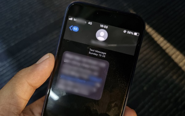 Thấy tin nhắn này, xóa ngay lập tức nếu không muốn tài khoản ngân hàng bốc hơi