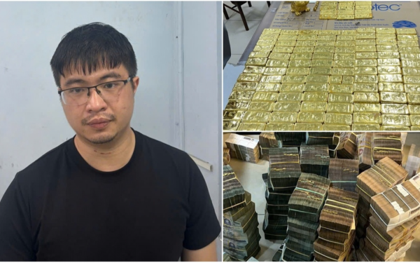 Bố mẹ của Mr Pips mang vali đựng vàng, USD đi gửi người thân khi con trai vừa bị bắt