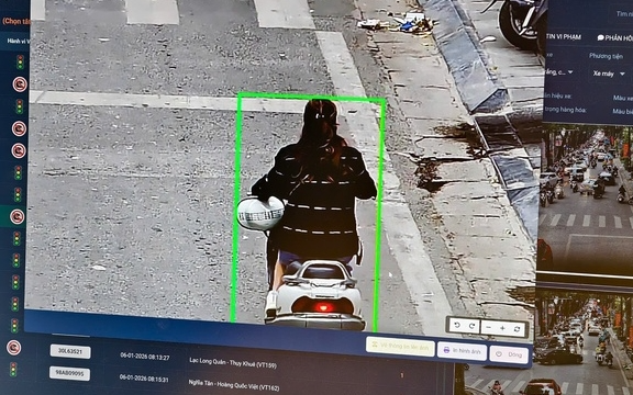 Danh sách hơn 1.800 ô tô, xe máy bị camera AI 
