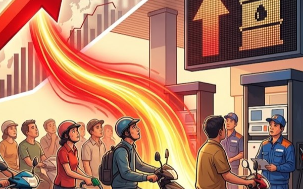 Giá xăng dầu hôm nay 18/3/2026 tiếp tục tăng, dầu Brent vượt 101 USD