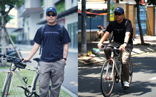 Xăng biến động, chàng trai văn phòng đạp xe 24km/ngày đi làm: Không chỉ tiết kiệm mà còn “lột xác” body sau 10 ngày