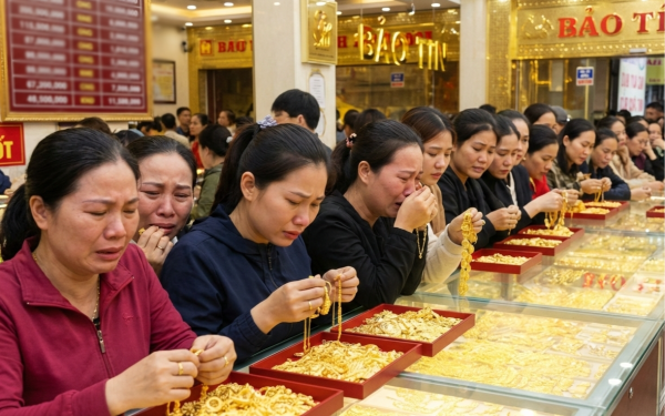 Vì sao giá vàng trong nước cao hơn thế giới tới 30 triệu đồng/lượng?