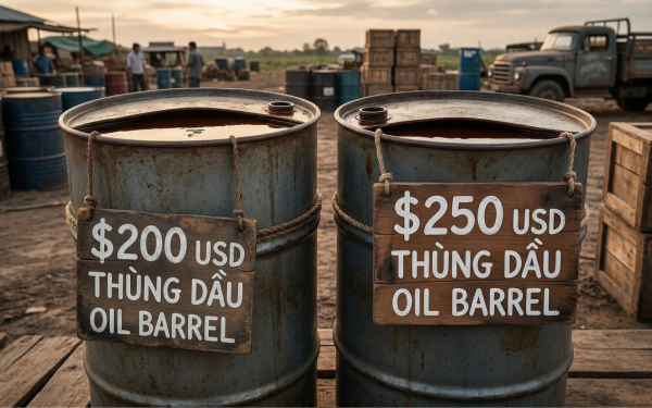 Giá dầu có thể tăng vọt lên mức chấn động nếu chiến tranh Iran tiếp diễn đến mùa hè