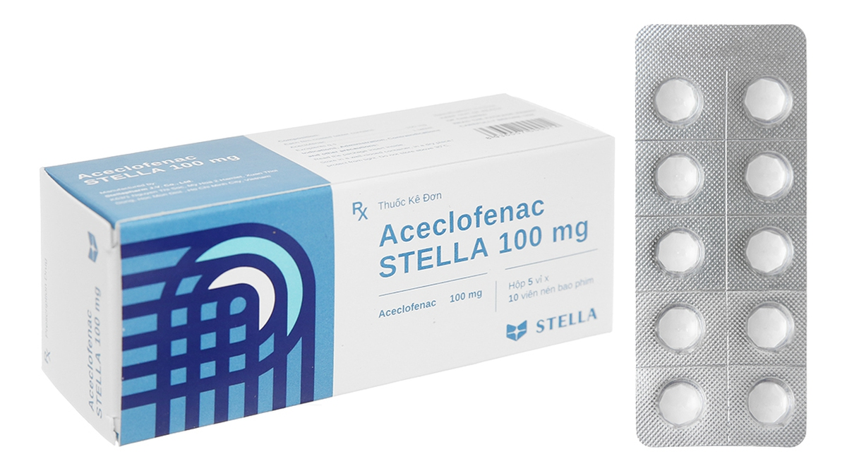 Khẩn: Bộ Y tế thu hồi toàn quốc giảm đau xương khớp Aceclofenac STELLA