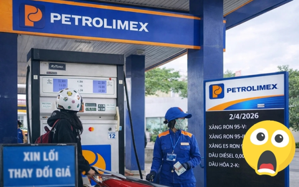 Giá xăng dầu hôm nay 2/4: Cập nhật giá xăng dầu Petrolimex 15h chiều nay