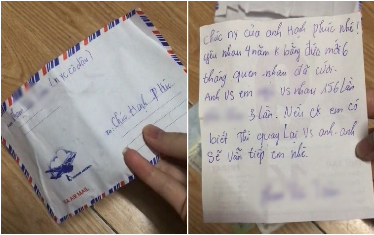 Cô gái mời người yêu cũ đến ăn cưới, được mừng 156 nghìn đồng kèm lá thư sốc: Chú rể liền tuyên bố ly hôn