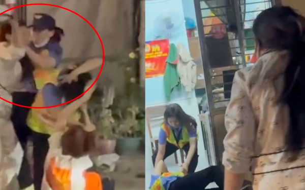 2 phụ nữ đánh nhân viên gác tàu ở Đà Nẵng là mẹ con, thái độ khi công an đến làm việc