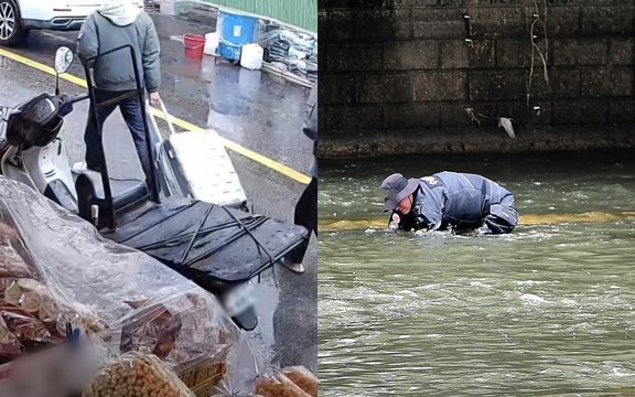 Người đàn ông kéo vali giữa đường, cảnh tượng ngỡ bình thường nhưng hóa ra đang che giấu bí mật đáng sợ