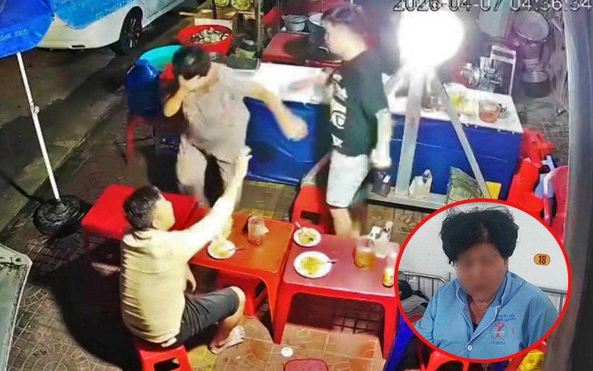 Cụ bà bị nam thanh niên hành hung ở quán ăn khuya: Một gia đình đến thăm hỏi, xin được bỏ qua