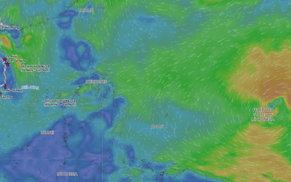 Dự báo về khả năng áp thấp nhiệt đới mạnh lên thành bão đi vào Biển Đông