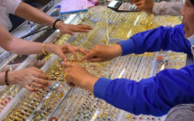 Giá vàng đồng loạt tăng
