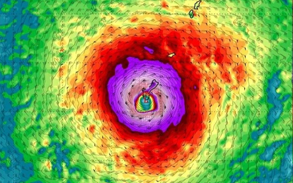 Xuất hiện siêu bão đầu tiên năm 2026, đang tăng cấp chóng mặt