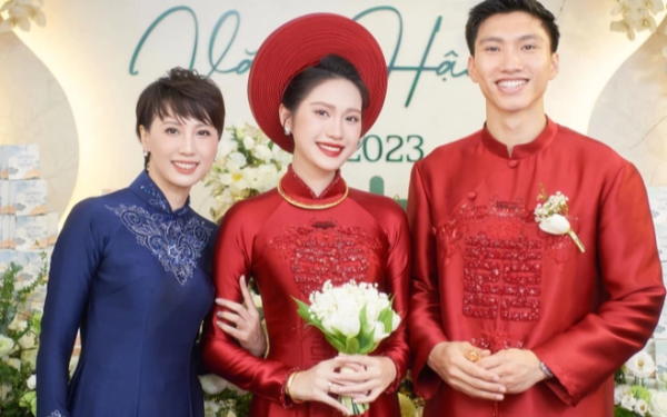 Mẹ vợ từng khẳng định Đoàn Văn Hậu may mắn mới có dịp vào nhà Doãn Hải My sớm như vậy