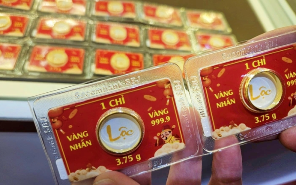 Giá vàng hôm nay 13-4: Vừa mở cửa đã giảm rất nhanh