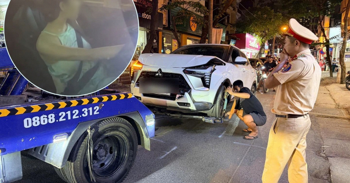 Vụ cô gái có biểu hiện lạ gây tai nạn liên hoàn ở Hà Nội: Kết quả xét nghiệm nồng độ cồn và ma tuý của nữ tài xế
