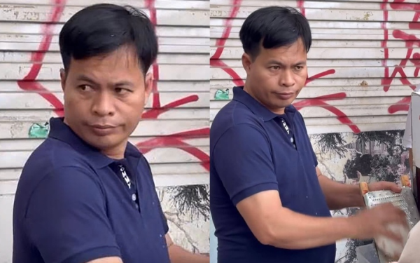 Anh bán bò bía nổi tiếng nhất Hà Nội vì đôi mắt 