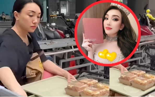 Hoa hậu làm “mẹ đơn thân bán sandwich, đi giúp việc” ở Hà Nội bỗng khoá sạch video, tiết lộ lý do tạm nghỉ bán