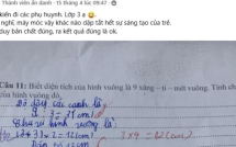 Học sinh lớp 3 làm toán (3 + 3) x 2 = 12 bị cô gạch sai, mẹ lên mạng thắc mắc làm bùng nổ tranh cãi