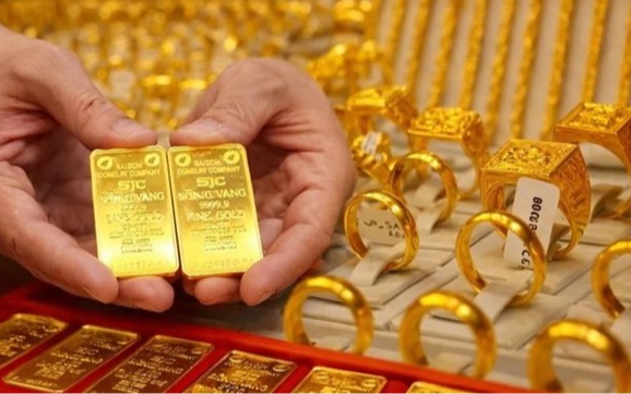 Giá vàng SJC, vàng nhẫn trơn chiều ngày 18/4