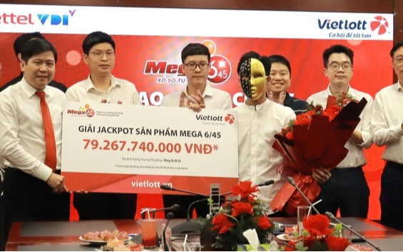 Chàng trai GenZ ở TP.HCM may mắn trúng độc đắc hơn 79 tỷ đồng