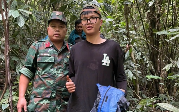 Nam sinh mất tích 37 giờ ở Tam Đảo: 