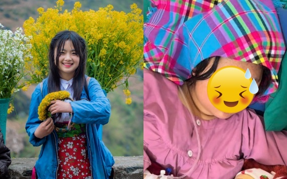 Cô bé Phúng Phính vừa sinh con: Nhan sắc khác lạ, thái độ của chồng mới gây chú ý