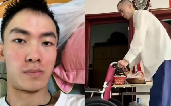 Nam diễn viên sinh năm 1999 bị đột quỵ nhồi máu não vì thức khuya, tình trạng liệt mặt và chỉ còn 30 kg hiện tại gây xót xa