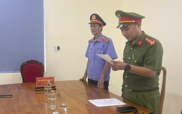 Ra lệnh bắt tạm giam Chủ tịch kiêm Giám đốc công ty Nguyễn Sơn Tùng