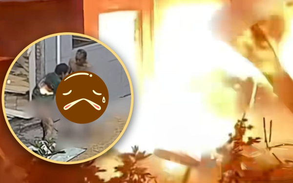 Bị bỏng 92%, chồng vẫn lao trở lại đám cháy để cứu vợ