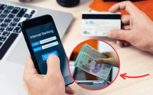 Tín hiệu trên điện thoại cho thấy tài khoản ngân hàng đang bị xâm nhập từ xa