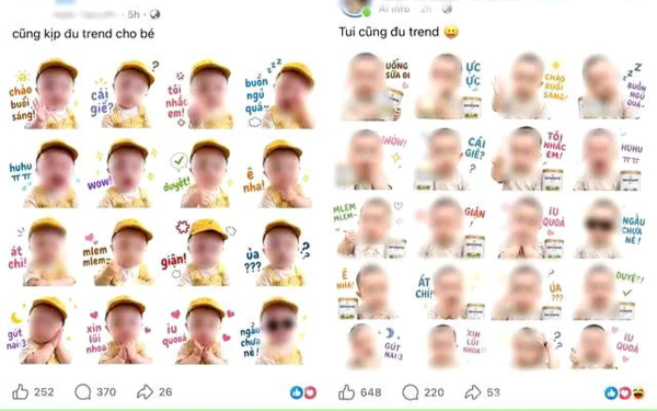 Công an cảnh báo trào lưu tạo sticker AI từ ảnh trẻ em
