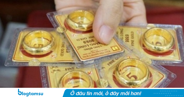 Giá vàng hôm nay 5/5: Đồng loạt giảm mạnh, người mua hôm qua lỗ hơn 4 triệu đồng/lượng