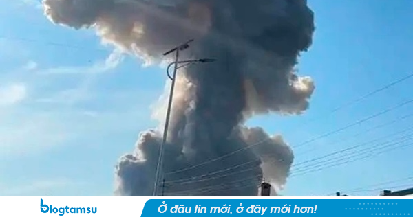 Nổ nhà máy pháo hoa tại Trung Quốc, gần 30 người thương vong