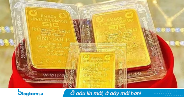 Giá vàng trong nước đảo chiều tăng 2,5 triệu đồng mỗi lượng theo thế giới