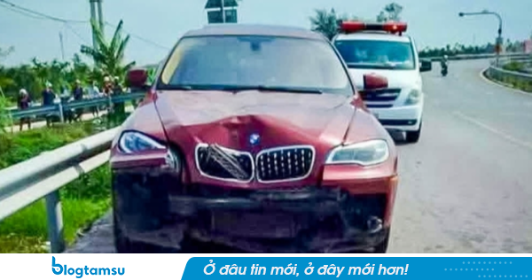 Người đàn ông bị ô tô BMW tông văng xuống mương tử vong ở Ninh Bình: Danh tính tài xế và nạn nhân